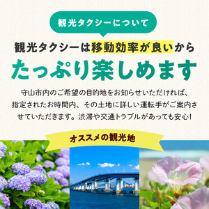 観光タクシー（普通車貸切2時間分） CA-0005