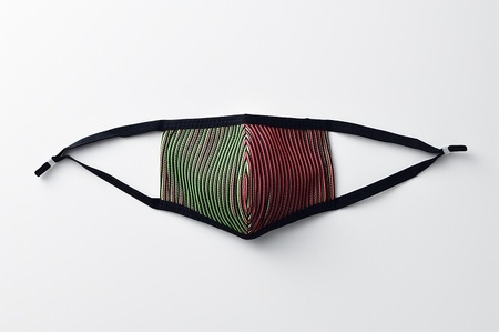 ３Ｄ ＣＯＯＬ ＭＡＳＫ（ピンクイエロー）Ｌサイズ　１枚