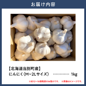 【令和8年先行受付】にんにく（福地ホワイト六片種）1kg
