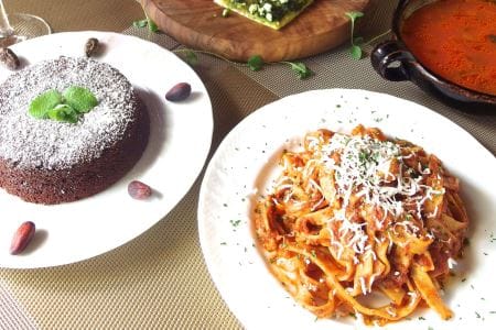 【クッチーナ・リナルド】手作りイタリアンディナーセットＡ