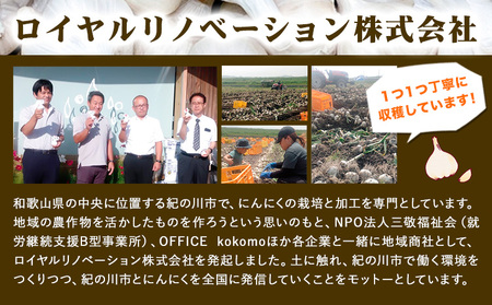 料理にぴったり小さめサイズ乾燥にんにく　たっぷり1kg  ロイヤルリノベーション株式会社 《90日以内に出荷予定(土日祝除く)》 和歌山県 紀の川市