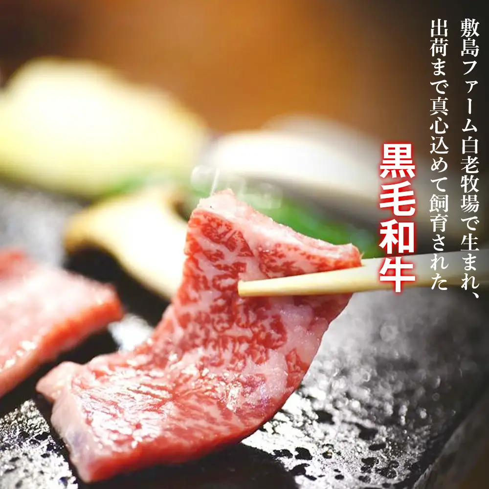 白老和牛焼肉セット《敷島ファーム》