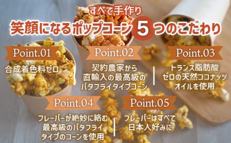 ポップコーン S 3種 各2袋 [um40azp020000] ポップコーン