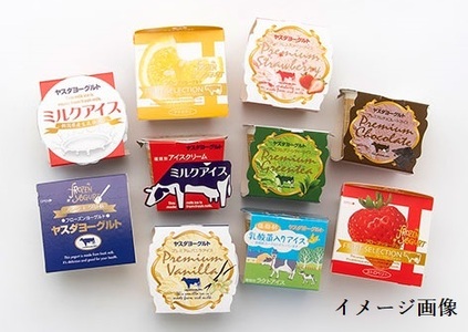 ヤスダヨーグルト フローズンヨーグルト&アイスセット 9個 着日指定可能 お歳暮 お中元 母の日 父の日 クリスマス 誕生日 アイス ヨーグルト  冷凍 お歳暮 お中元 母の日 父の日 クリスマス 誕生日 1B47011