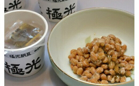 納豆　極光3P×10入り【 納豆 納豆 納豆 納豆 納豆 納豆 】