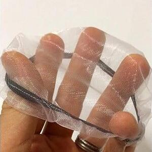 水洗いできる ポリエステル製 ファン付きジャケット用防塵カバー メッシュ：9 カラー：白【水洗いできる ポリエステル製 ファン付きジャケット用防塵カバー ファン付きジャケット 大阪府 門真市 】