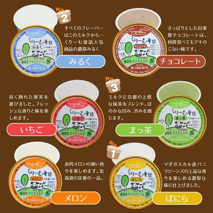 3283.くりーむ童話アイスクリームF　厳選２４A