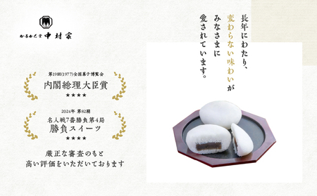 【無添加】中村家のかるかん 饅頭 10個入り_B072-001