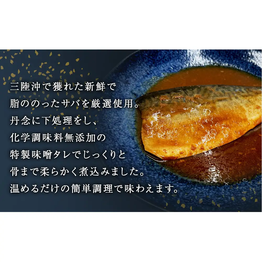レトルト さば味噌煮 フィーレ 5袋セット 和食 惣菜 化学調味料無添加