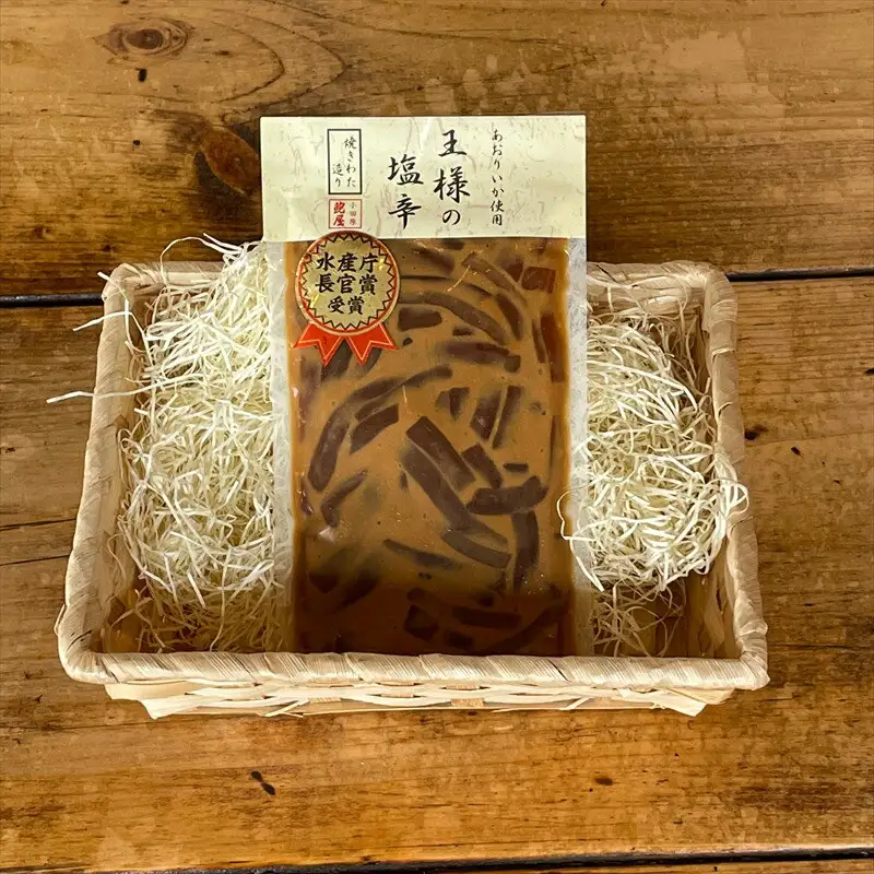 王様の塩辛 食べきり小パック【 惣菜 いかの塩辛 アオリイカ するめいか 焼酎 日本酒 おつまみ お取り寄せ 御中元 お中元 お歳暮 父の日 母の日 贈り物 日本酒 焼酎 塩辛 塩辛】【家庭用 自宅用 贈答品 贈答用 ギフト 神奈川県 小田原市 】