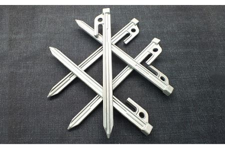 A-79アルミダイカスト製キャンプ用ペグ「アルペグ」8本セット