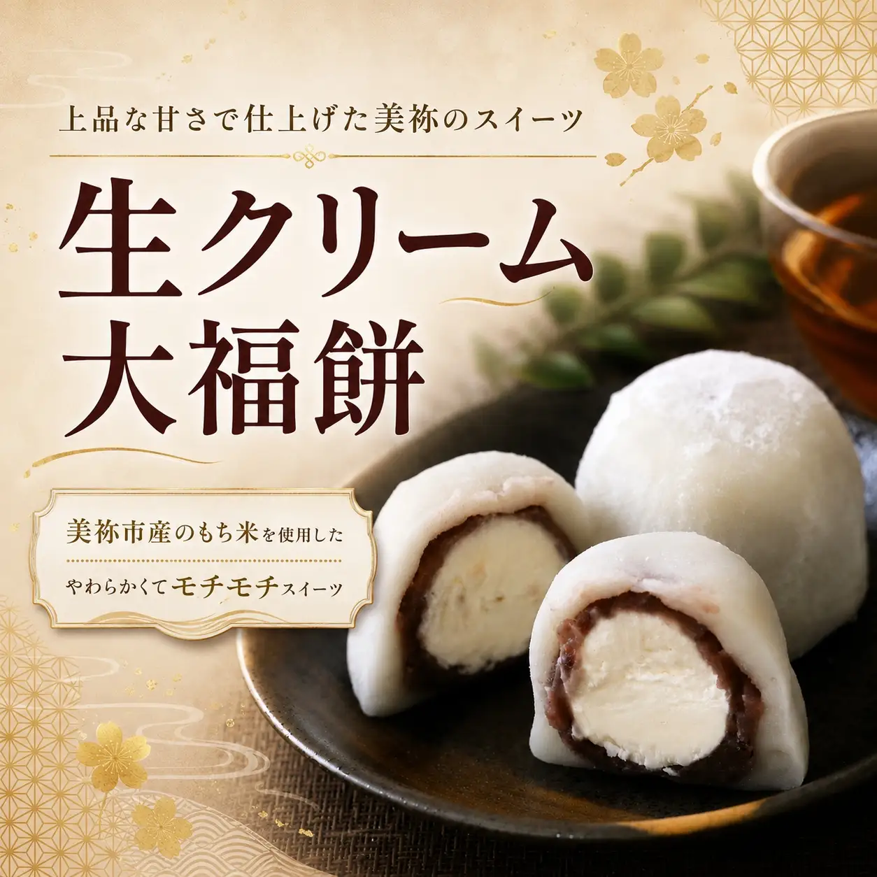 生クリーム大福餅
