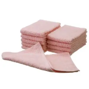 【泉州タオル】吸水力と肌触りが自慢のデイリーユースハンドタオル ライトピンク10枚 タオル ハンドタオル デイリータオル 泉州ハンドタオル タオルセット 国産タオル 人気タオル 泉州タオル【039E-071】