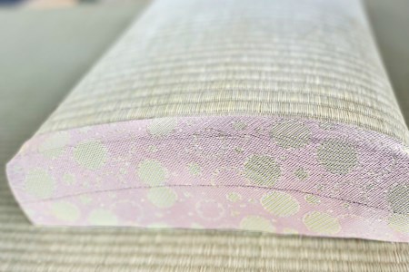 国産 い草 使用 胡座畳 (あぐらたたみ) ピンク 座椅子 座いす 座イス コンパクト 数量限定 / 佐々木畳工業 / 宮城県 加美町 44580458