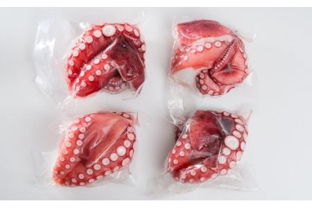 ボイルマダコ 約１kg（250g × ４袋） 冷蔵たこ  たこ（到着日時指定必須商品） MT-8