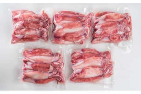 【ボイルヤリイカ】イカ 約１.５kg（300g × ５袋）（ 到着日時指定必須商品 ） MT-9