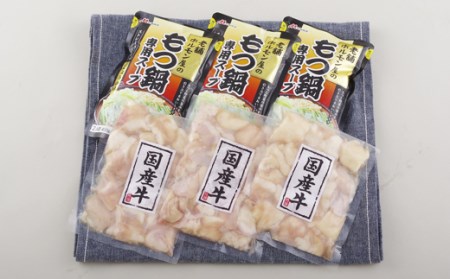 【佐世保国産牛】 もつ鍋セット牛 肉 もつ鍋 B297