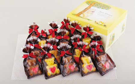 【スイーツ】クマドレーヌ　16入 個包装【菓子の樹】