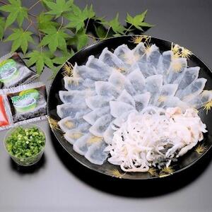 【着日指定可】国産とらふく刺身セット（約1～2人前）