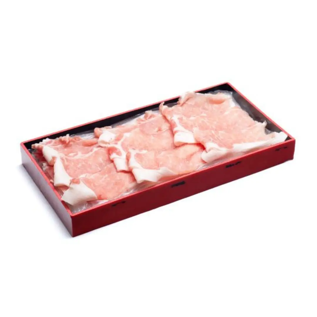 純白のビアンカ 豚ロースしゃぶしゃぶ用 500g 豚肉 ぶた ぶた肉 肉 お肉 国産 冷凍 箱入り のし 贈答 ギフト プレゼント お中元 お歳暮 父の日 母の日 敬老の日 鍋 すき焼き 蒸し 新鮮 新潟県 阿賀野市 1D01009