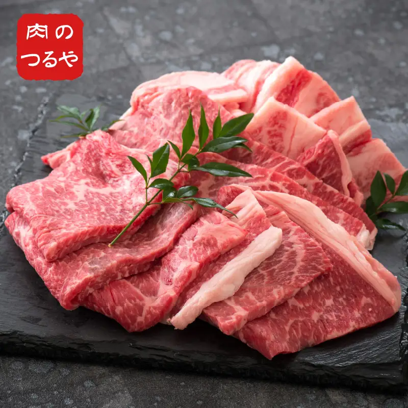 若狭牛もも&バラ合わせ厚切り 【鉄板焼き】 計1.2kg【C-2204】