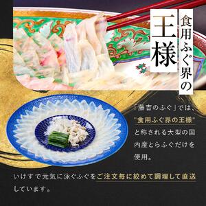 国内産高級とらふぐの刺身セット(2～3人前)【配達不可地域有】