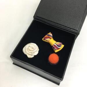 ラぺルピン3個セット+ポケットチーフ【038C-002】