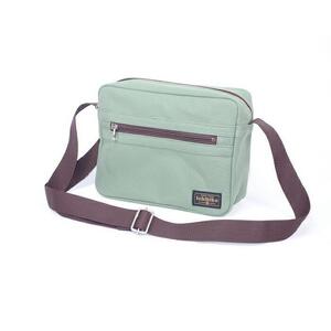 【いちひこ帆布】 BOXショルダー/グリーン【かばん ファッション 人気 おすすめ 】