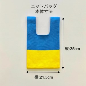 [ウクライナ支援] ウクライナ国旗カラーバッグ [0433]