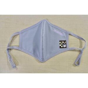 【数量限定品】とち介のもちもちタグマスク　 グレー（ロゴ：ラベンダー）【雑貨 日用品 人気 おすすめ 】
