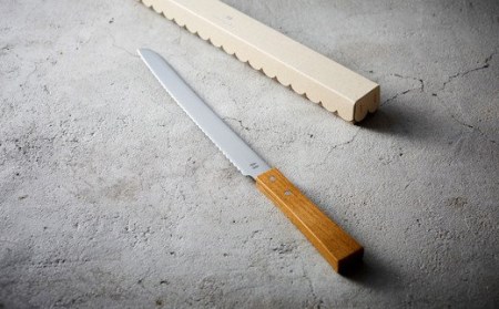 H14-40 【左利き用】morinoki パン切りナイフ 志津刃物製作所