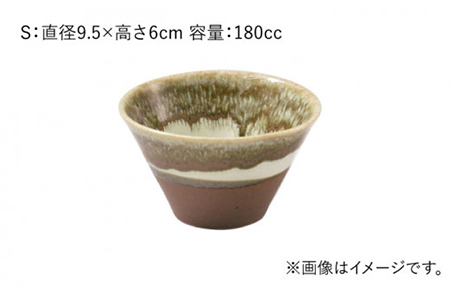 【美濃焼】山紫水明  苔 S/M/L3個セット【伸光窯】 食器 ボウル 鉢 どんぶり 丼 丼ぶり 麺鉢 サラダボウル ラーメンどんぶり デザート うどん 麺 食器セット セット 送料無料 和風    [MAQ053]
