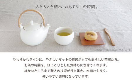 【美濃焼】土瓶急須食器 白 食器[MBZ017]