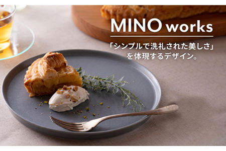 【美濃焼】MINO_works プレート SML 3点セット（コットンホワイト）【大東亜窯業】食器 皿 パスタ皿 パン皿 ケーキ皿 ワンプレート 白 おしゃれ 食器セット 新生活 [MAG020]