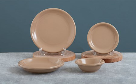 【美濃焼】DINING プレートセット ココナッツ【ZERO JAPAN】 食器 うつわ カレー皿 パスタ皿 ケーキ皿  皿 ワンプレート ランチ プレート 美濃焼 おしゃれ 食器セット お皿セット 陶器 パスタ サラダ 食器 国産 送料無料 [MBR082]