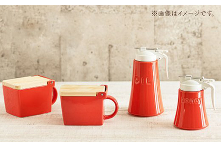 【美濃焼】DINING キッチンツールセット キャロット【ZERO JAPAN】 インテリア キッチン雑貨 調味料入れ オレンジ おしゃれ   砂糖 塩 はちみつ 油 シンプル おしゃれ 器 うつわ ゼロジャパン 送料無料[MBR086]