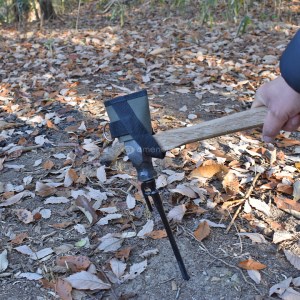 Bushcraft hammer　1本でハンマーと斧が使える