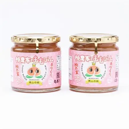桃農家の桃ジャム(270g×2本)セット_惣菜・加工品 ジャム 缶詰・瓶詰 _【1294293】