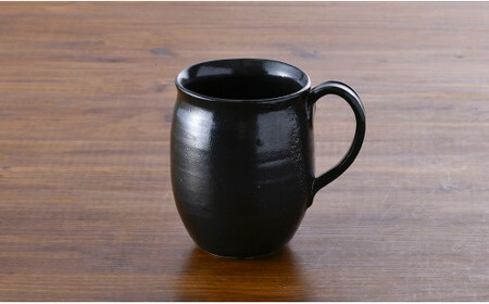 有田焼 乃利陶窯 五臓六腑が喜ぶ【こくようせき】黒曜石黒釉 樽型ビールジョッキ（大） 30000円 3万円 A30-759
