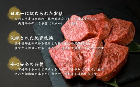  宮崎県産黒毛和牛A4等級以上 高千穂牛上モモステーキ130g×6枚 計780g 牛肉 肉 お肉 上モモ肉 上モモ ステーキ ステーキ肉 ブランド牛 国産牛 和牛 国産黒毛和牛 焼肉 BBQ アウトドア 贈り物 ギフト お祝い 内祝い グルメ お取り寄せ _Tk002-069