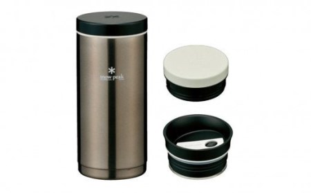 スノーピーク システムボトル350 ダークシルバー TW-070R-D