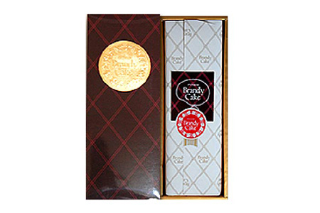 ブランデーケーキ 1斤 ケーキ 洋菓子 五島市/観光ビルはたなか  [PAX025]  焼き菓子 洋菓子 スイーツ ギフト 贈答