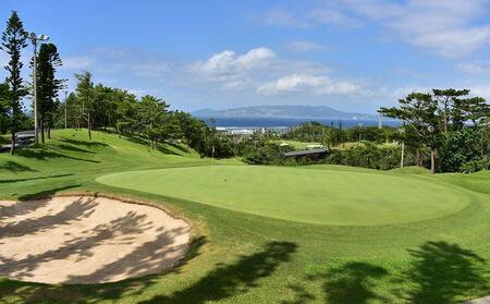 チケット 土・日・祝日 ゴルフプレー券 1名  (恩納村・1ラウンド ) 【美らオーチャードゴルフ倶楽部】