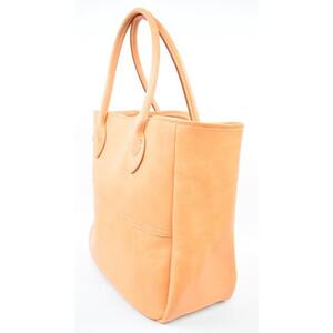 栃木レザー使用｜ソフトな手触り 本革 A4も入る大容量 本革トートバッグ｜Tote bag 03 L｜タン｜minca（全6色）