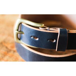 minca 栃木レザー 40mm ハーネスレザーベルト 32in ブラック 40mm幅ベルト | 高級皮革ならminca｜栃木レザーのバッグ 財布 名刺入 小物