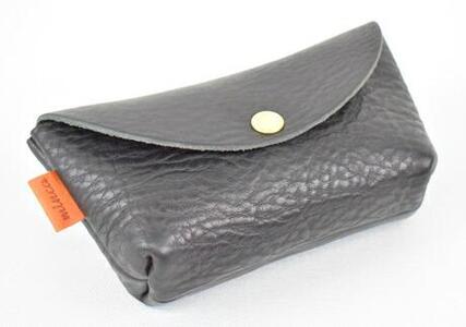 【全6色】栃木レザー ミニポーチ02S　小物入れ ピルケース/Pouch　02/S/ブラック/minca　428【ファッション 人気 おすすめ 】