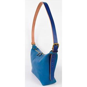 【minca】】栃木レザーのショルダーバッグ02M 斜めがけ コンパクトサイズ/Shoulder bag 02M/ブルー　533【かばん ファッション 人気 おすすめ 】