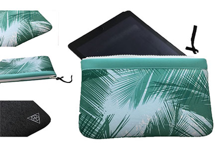 Rincon Beach-clutch-bag  color:グリーンパーム