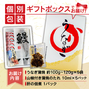 【定期便 6ヶ月】うなぎ 蒲焼 5尾 国産 うなぎ