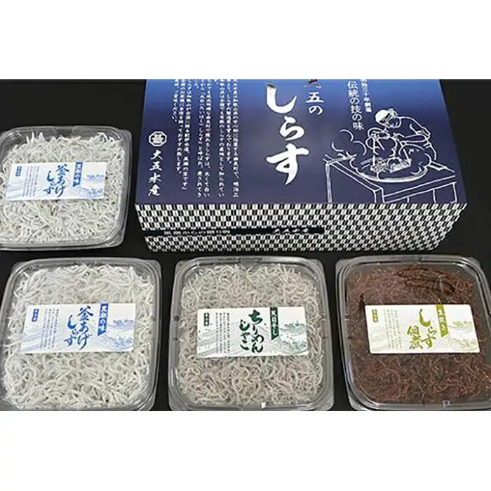 しらす・ちりめん・佃煮3色セット「海風」 umikaze［DN12］